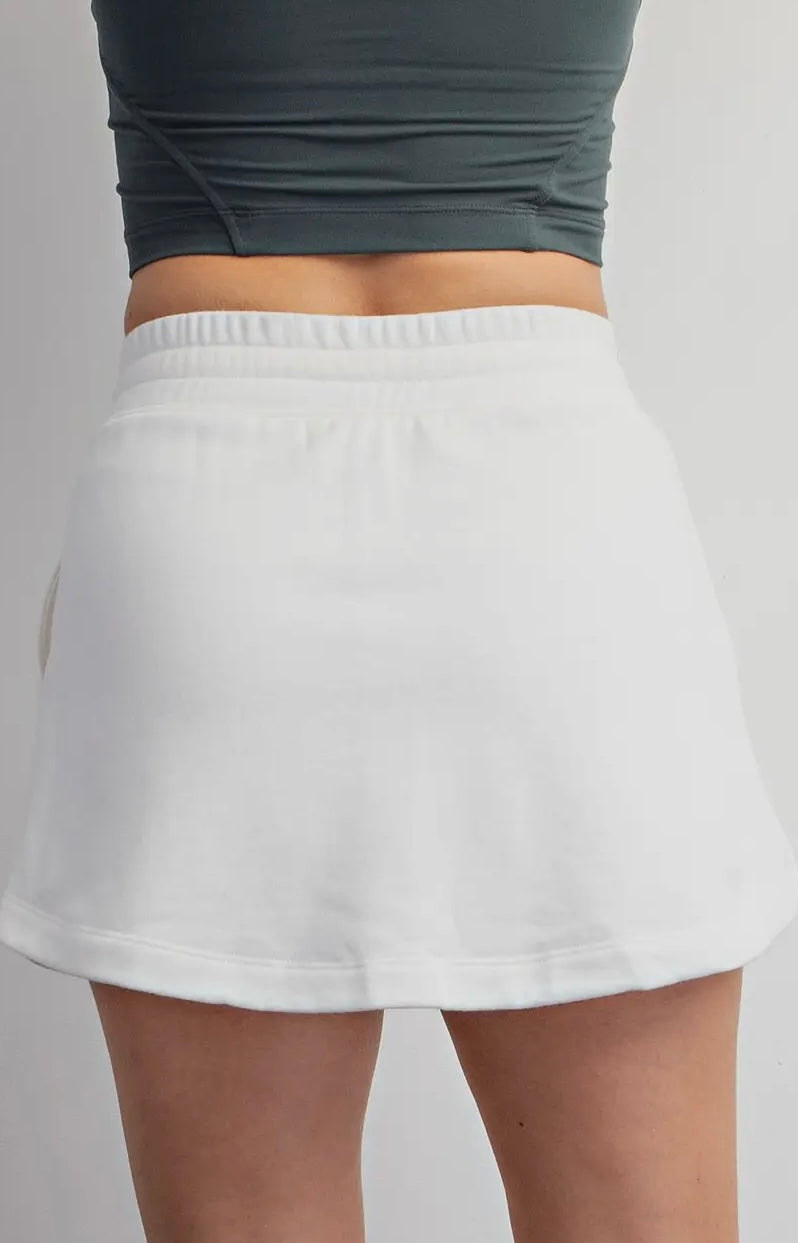 French Terry Short Skort